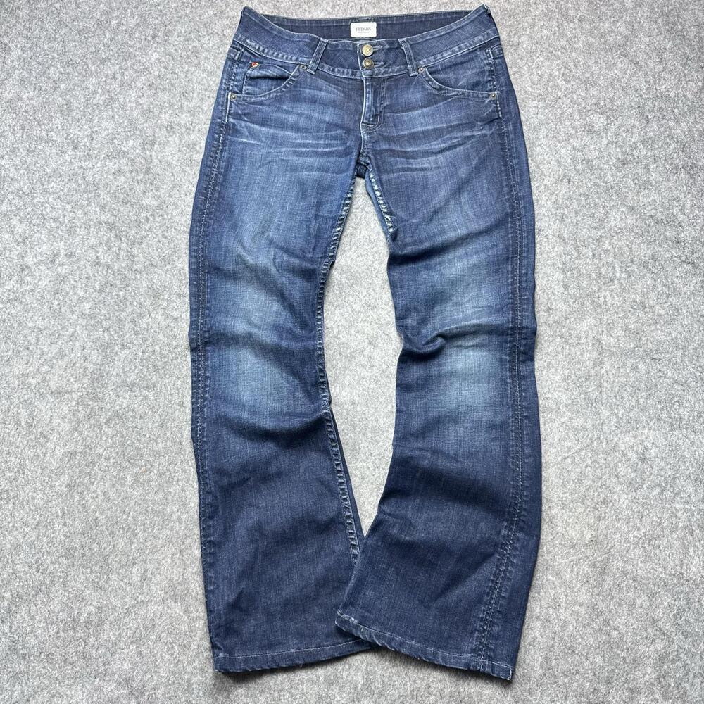 Hudson Jeans Womens 28 Medium Wash Blue Low Rise Bootcut Made in USA